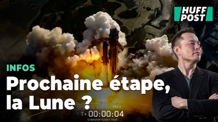 Vol test réussi pour la mégafusée d’Elon Musk, qui vise la Lune et Mars malgré les doutes