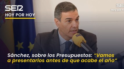 Sánchez, sobre los Presupuestos Generales: "Vamos a presentarlos antes de que acabe el año, vamos a sudar la camiseta"