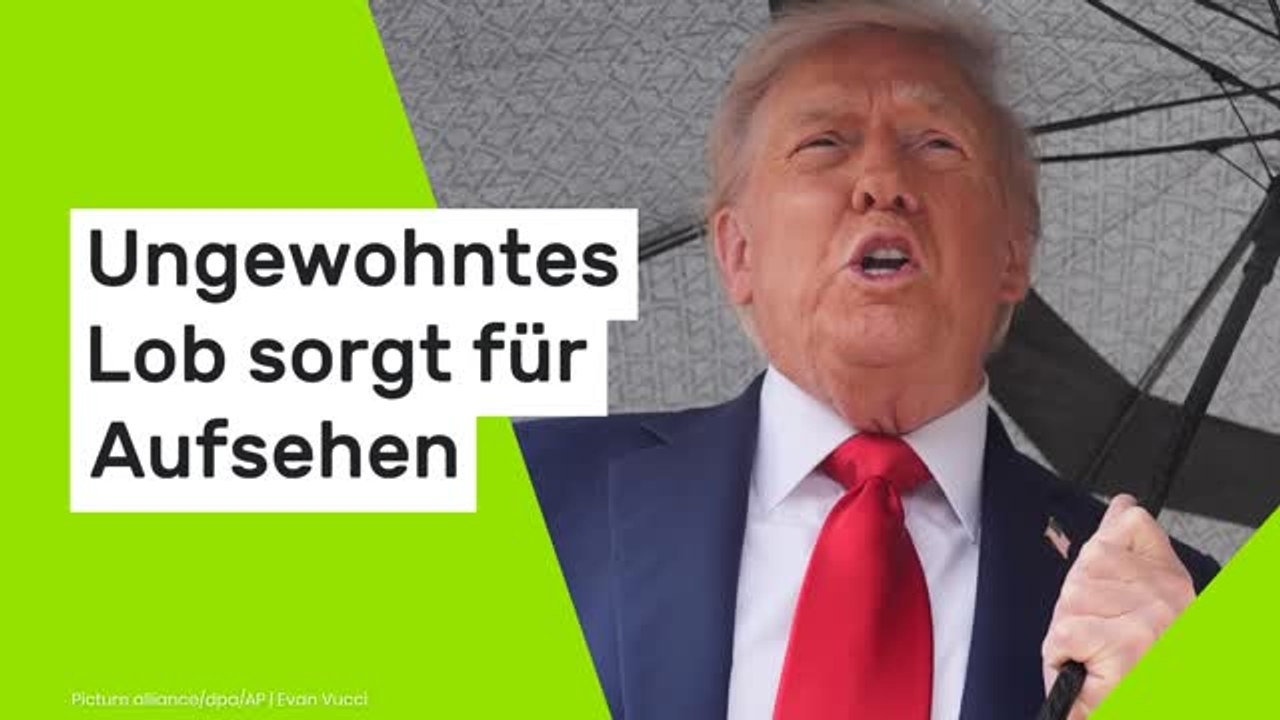 Donald Trump: Ungewohntes Lob von Biden und Co. sorgt in Washington für Aufsehen