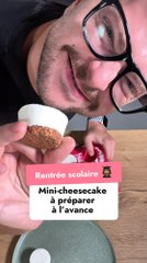 Mini-cheesecakes à préparer à l'avance