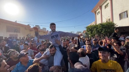 Gaza en liesse au retour des prisonniers palestiniens