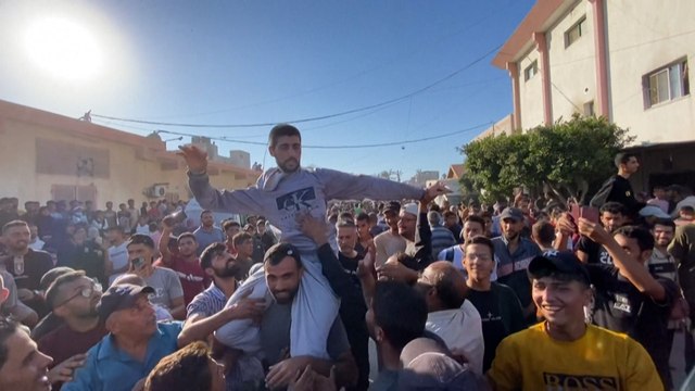 Gaza en liesse au retour des prisonniers palestiniens