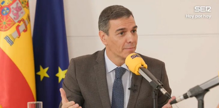 Pedro Sánchez, sobre el Nobel a María Corina Machado: Nunca me pronuncio sobre los Nobel ni entro a valorarlo