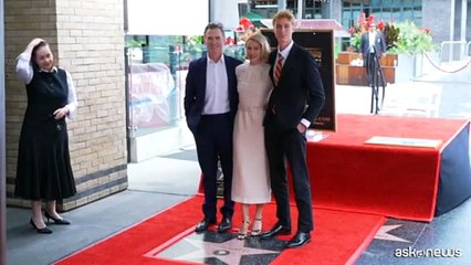 L'attrice Naomi Watts riceve una stella sulla Walk of Fame a Hollywood