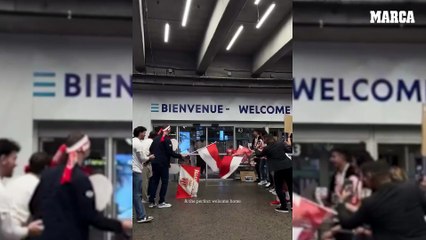 Así recibe Vacherot a su regreso en el aeropuerto de Niza ✈️