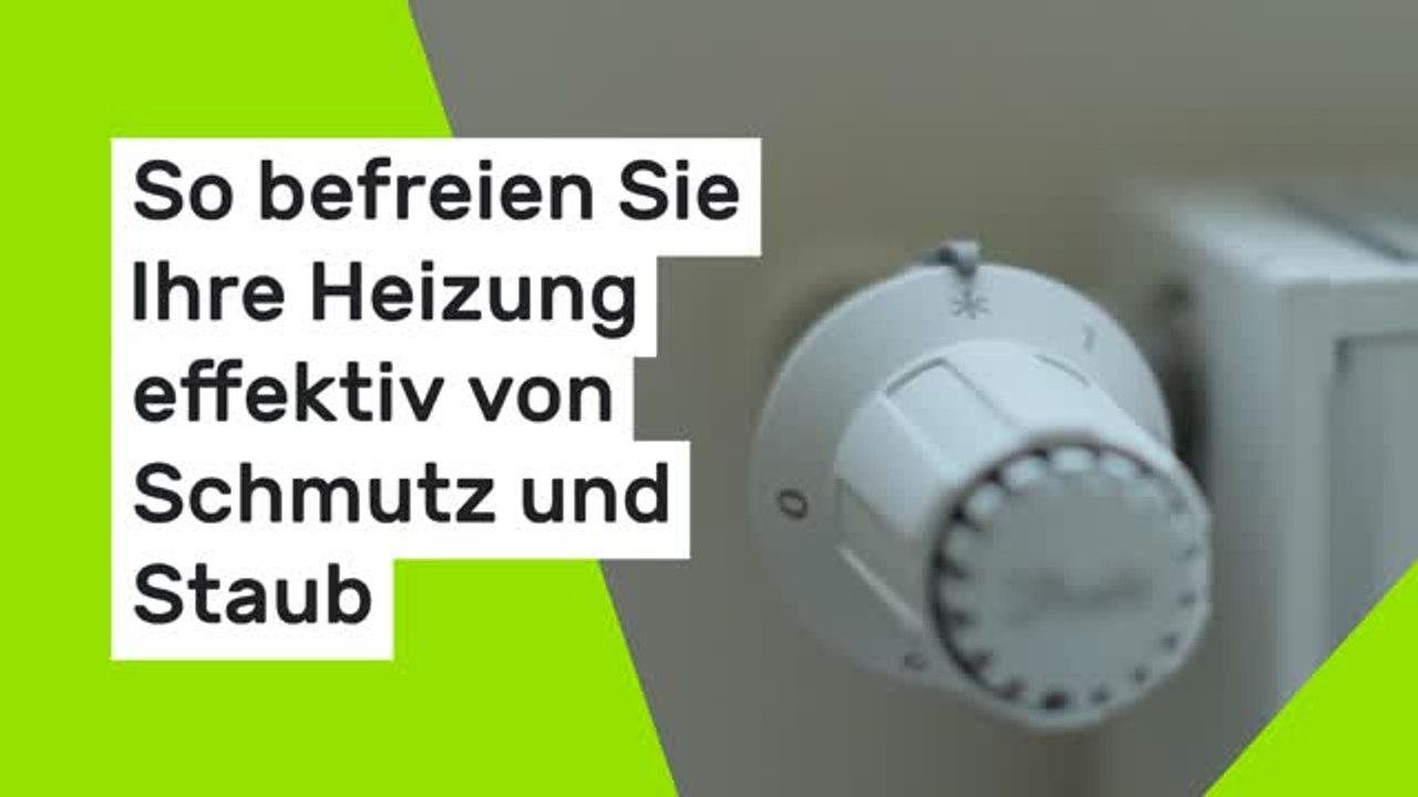 Dreck lähmt Heizkörper: So befreien Sie Ihre Heizung effektiv von Schmutz und Staub