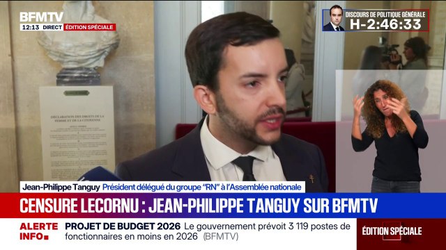 Jean-Philippe Tanguy (RN): Si on ne censure pas ce budget, la France continue d'aller vers la faillite