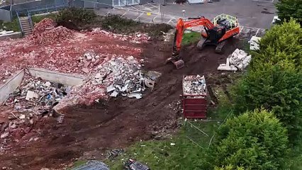 Demolition of Eastney Swimming Pool - by Marcin Jedrysiak