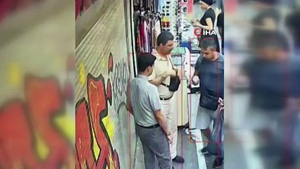 İstanbul’da turistin parasını "tırnakçılık" yöntemiyle böyle çaldılar