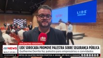 Guilherme Derrite faz palestra em encontro do Lide em Sorocaba