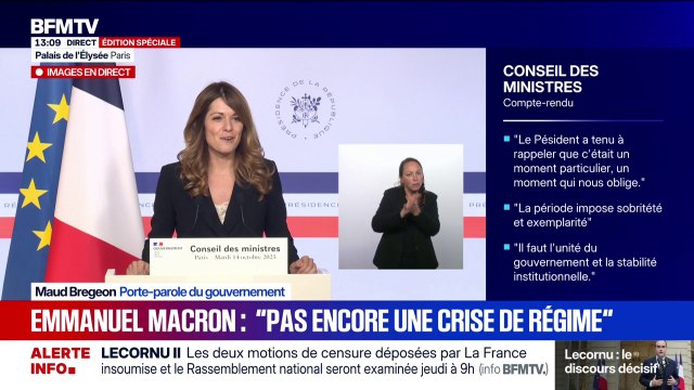 Sébastien Lecornu a souligné à ses ministres l'importance de bâtir des compromis