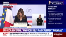 Lecornu II: "L'objectif est de passer sous la barre des 5%" de déficit en 2026, affirme Maud Bregeon, porte-parole du gouvernement