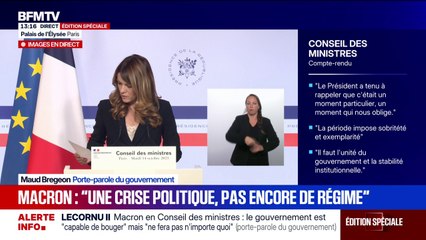 "La fraude sociale c'est 13 milliards d'euros de perte chaque année", rappelle Maud Bregeon, porte-parole du gouvernement