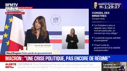 La réforme des retraites "sera de toute façon un objet de débat", reconnaît Maud Bregeon, porte-parole du gouvernement