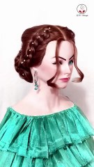 front hairstyle|ladies hair style for wedding|bridal hairstyle|party hairstyle|easy hairstyles  Your Queries.simple hairstyle for short hair, simple hair style girl,easy front variation hairstyle,Beautiful & Different Hairstyles Tutorial | New Simple Hair