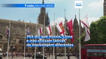 Serviços Secretos do Reino Unido alertam deputados para ameaça de espionagem da China, Rússia e Irão