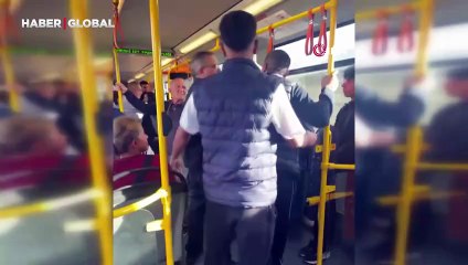 Adres Bursa: Alkollü olduğu iddia edilen şahıs metroyu birbirine kattı