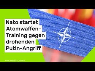 "Steadfast Noon": Nato startet Atomwaffen-Training gegen drohenden Putin-Angriff