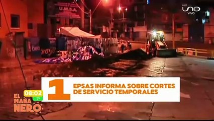 EPSAS INFORMA SOBRE CORTES DE SERVICIO TEMPORALES