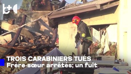 Trois carabiniers tués dans l'explosion d'une bonbonne de gaz près de Vérone, en Italie