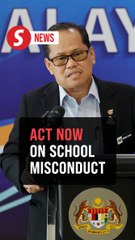 Rising trend of misconduct in schools needs urgent collective action, says Education DG