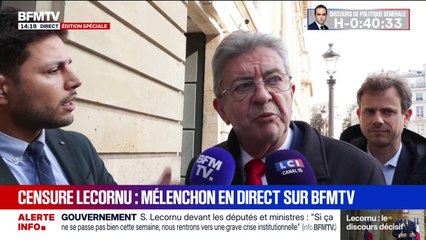 "Il ne peut rien se passer": Jean-Luc Mélenchon dit ne rien attendre du discours de politique générale de Sébastien Lecornu