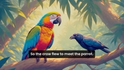 Stop Comparing Yourself to Others || THE STORY OF AN UNHAPPY CROW #moralstory