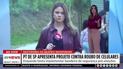 PT apresenta projetos contra roubo de celulares em SP