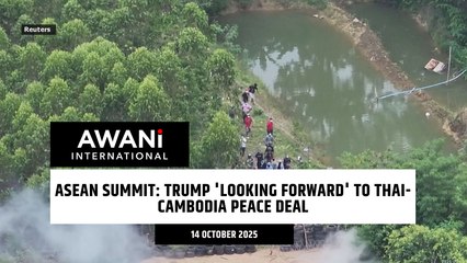 ASEAN Summit: Trump 'looking forward' to Thai-Cambodia peace deal
