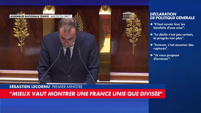 Sébastien Lecornu : «L'Assemblée nationale n'a jamais été aussi représentative des Français» 
