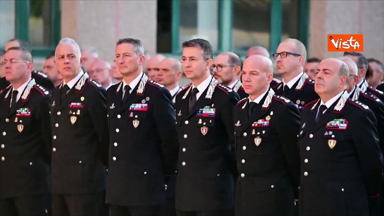 L'Arma dei Carabinieri ricorda con un minuto di silenzio le vittime dell'esplosione nel Veronese