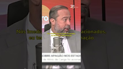 Ministro explica apagão que afetou diversos estados brasileiros: 'Não é falta de energia'