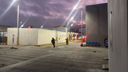Explosión deja un lesionado y caos en avenidas de Monterrey