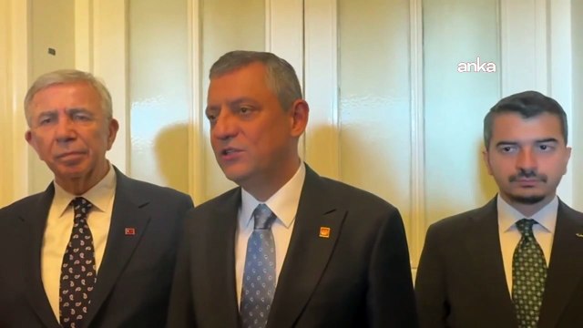 Mansur Yavaş ve Özgür Özel TBMM'de bir araya geldi 'Bütün Türkiye'nin teveccühünü kazanmış bir belediye başkanı'