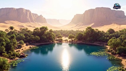 Part 9 - The Girl’s Survival Alone in the Wilderness | Giant Crested Snake in the Desert Oasis