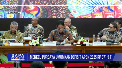 Menkeu Purbaya Umumkan Defisit APBN 2025 Capai Rp371,5 Triliun, Lebih Rendah dari Target |SAPA MALAM