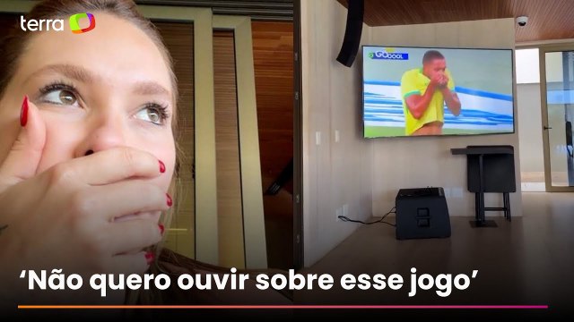 Virginia se revolta com derrota do Brasil após assistir ao jogo no café da manhã: ‘Sem comentários’