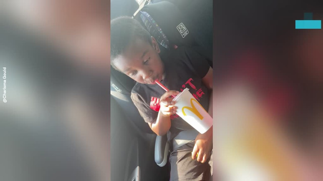 Kid Reenacts Road Rage
