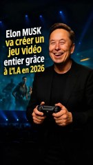 🚀Elon Musk veut révolutionner l’univers du jeu vidéo grâce à l’intelligence artificielle !