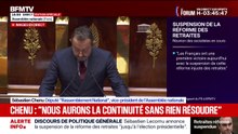 Discours de politique générale: "Nous aurons la continuité sans rien résoudre", estime Sébastien Chenu, député RN