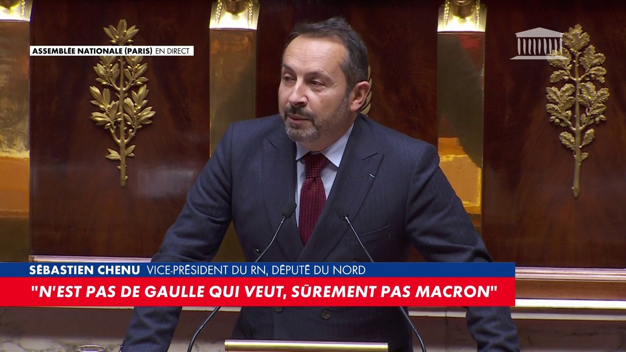 Sébastien Chenu : «Vous nous aviez promis la rupture, nous aurons la continuité.»