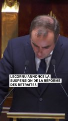 France: Lecornu annonce la suspension de la réforme des retraites