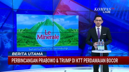 Mikrofon Masih Aktif, Percakapan Prabowo dan Donald Trump di KTT Sharm El-Sheikh Terekam