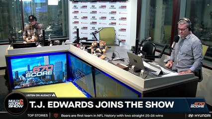 T.J. Edwards on Ben Johnson: 'You feel his emotion'