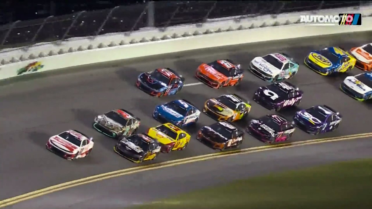 Big Crash Daytona 2025 NASCAR Cup Series