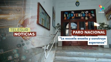 Escuelas públicas y privadas sin actividades por el paro nacional