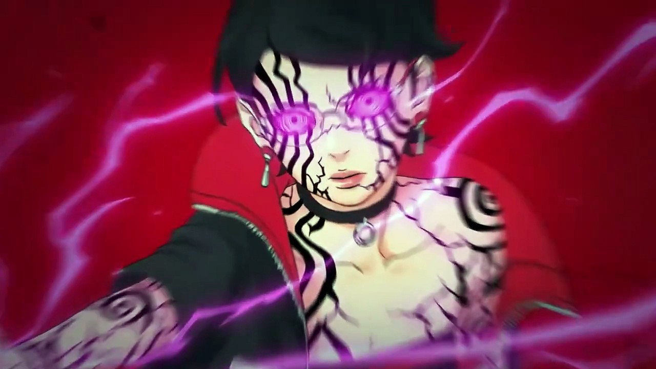 Sarada réveille l'Ultimate Pink Rinnegan et active le karma après avoir ...