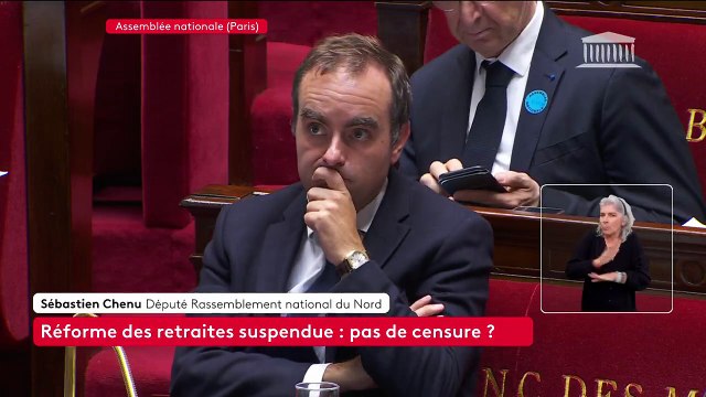 Sébastien Chenu du RN sur la motion de censure : “ Le PS acheté à pas cher, sera roulé dans la farine.