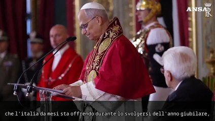 Il Papa: "Impegnati per la pace, promuovendo la giustizia"