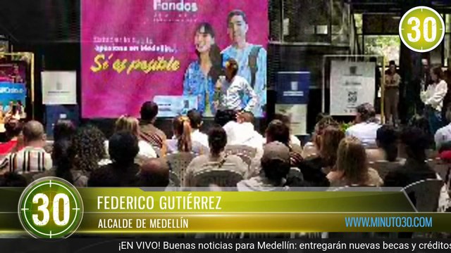 ¡EN VIVO! Buenas noticias para Medellín: entregarán nuevas becas y créditos condonables para educación